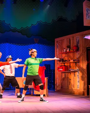 Dog Man - The Musical theatre performance