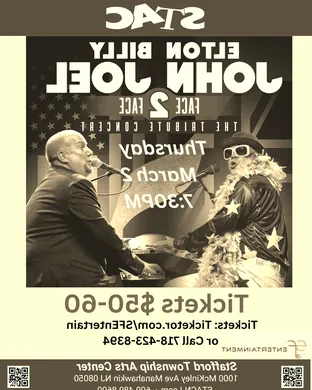 Face 2 Face: Billy Joel & Elton John Tribute Webster