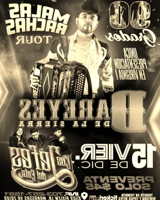 Live concert by Los Dareyes De La Sierra